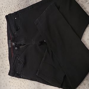 Steve's Jean's men's black slim fit jean